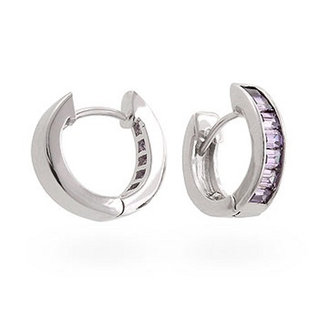 01476-ER-C20, rhodium, CZ krystaly, průměr 1 cm, 399 Kč